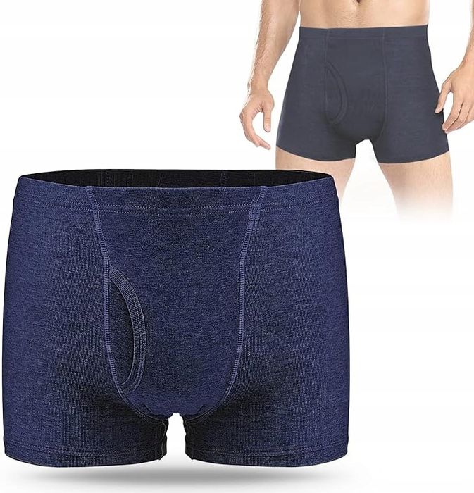 CARER Majtki Bokserki niebieski rozmiar bawełna XL:112-117 cm bawełna