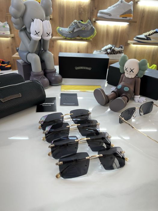 Окуляри Сонцезахисні CHROME HEARTS Pills 3 gold