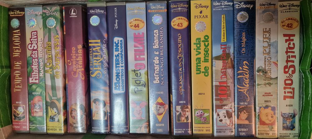 Vários Filmes VHS