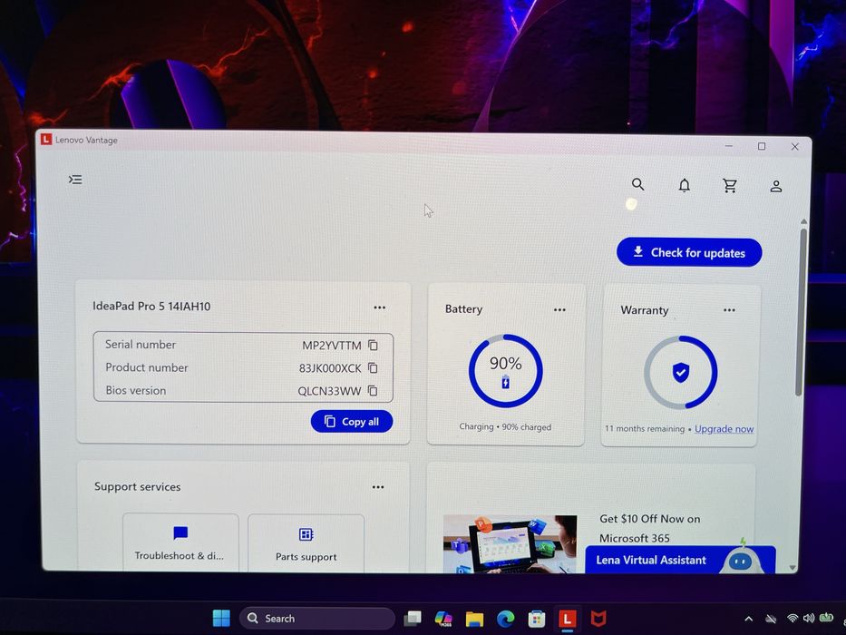 Lenovo IdeaPad Pro 5 14IAH10