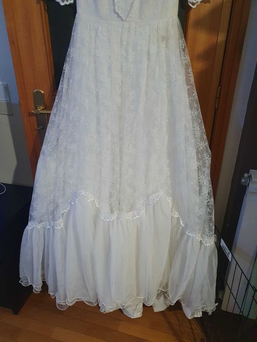 Vestido Noiva anos 60