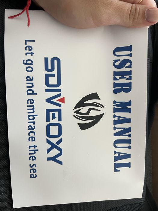 Kit mergulhador novo