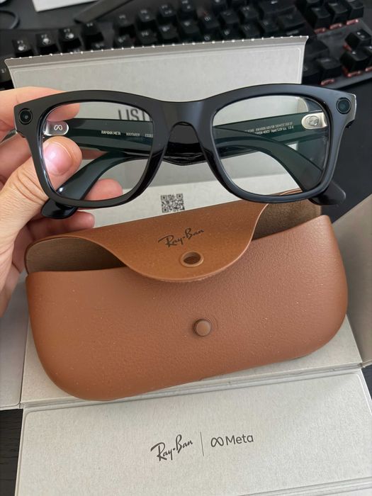 Окуляри RayBan Meta Wayfarer RW4006 S50 (GEN1) фотохромні лінзи Sapphire Blue