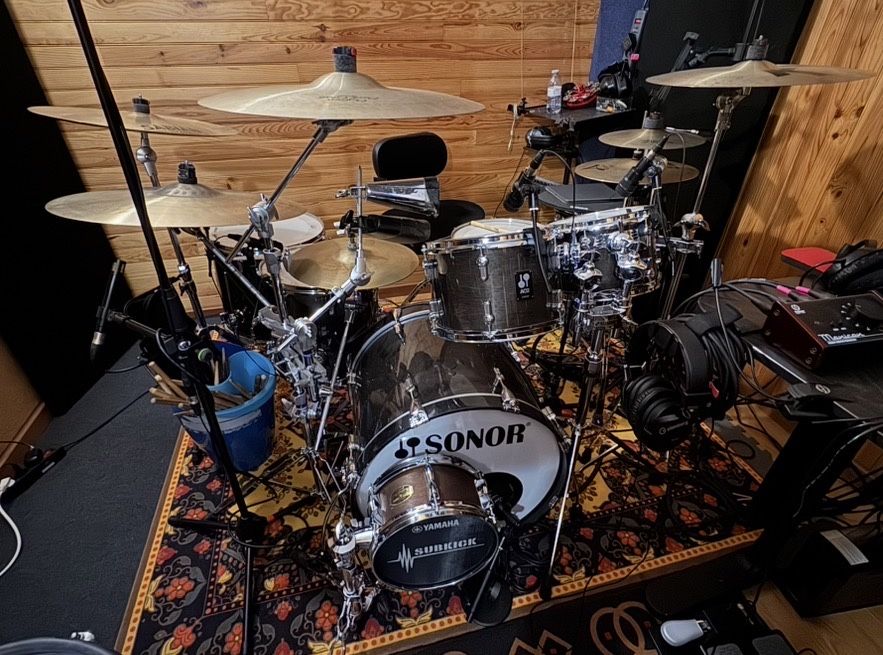 Sonor AQ2 10/12/14/16 + Bombo 20”