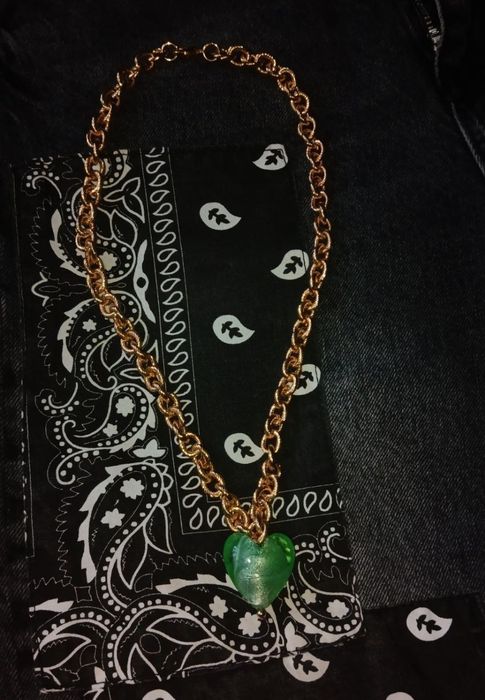 HRH Collection Green Heart Necklace АКЦІЯ!!! ДО 1 ТРАВНЯ!!! ЗНИЖКА 5%