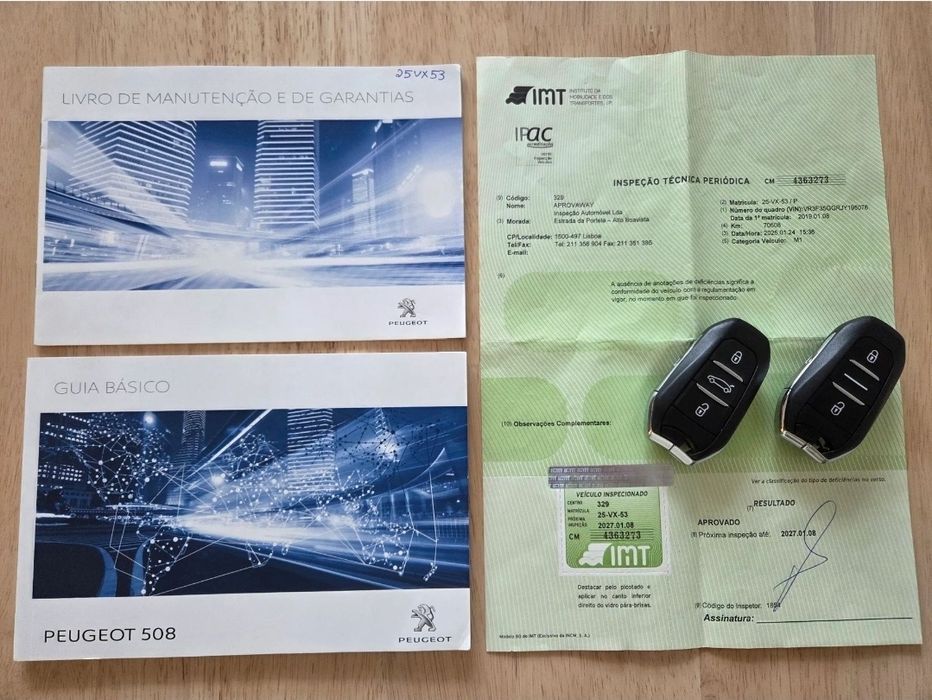 Peugeot 508 1.6 GT EAT8 (3 anos Garantia)