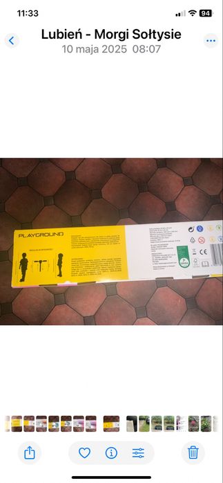Hulajnoga LED trzykołowa