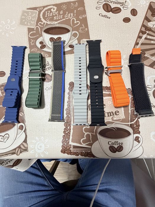 Nowe paski Watch ultra 49mm za jedyne 80zl nigdy nie zakladane 7 sztuk zapraszam do zakupu