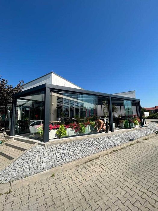Zadaszenia tarasów, balkonów, pergole, szyby przesuwne, ogród zimowy