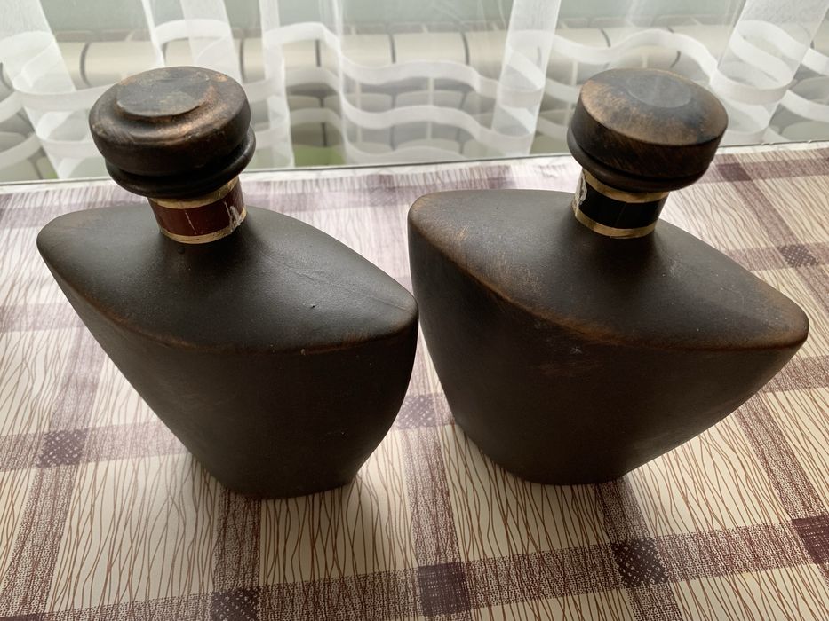 Пляшка глиняна  від коняка Дорошенко