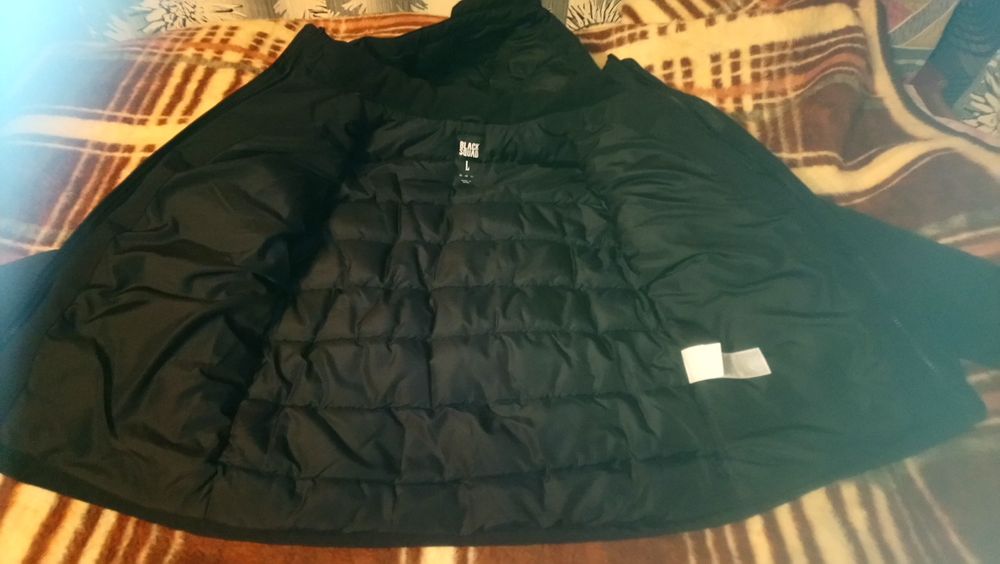 Kurka zimowa black quad rozmiar L