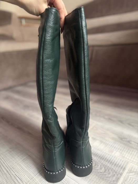 Чобітки шкіряні жіночі