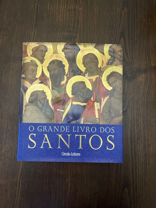 Livro de história/religião - o grande livro dos Santos