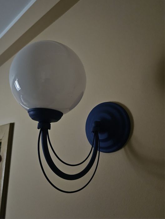 Lampa wisząca + kinkiet