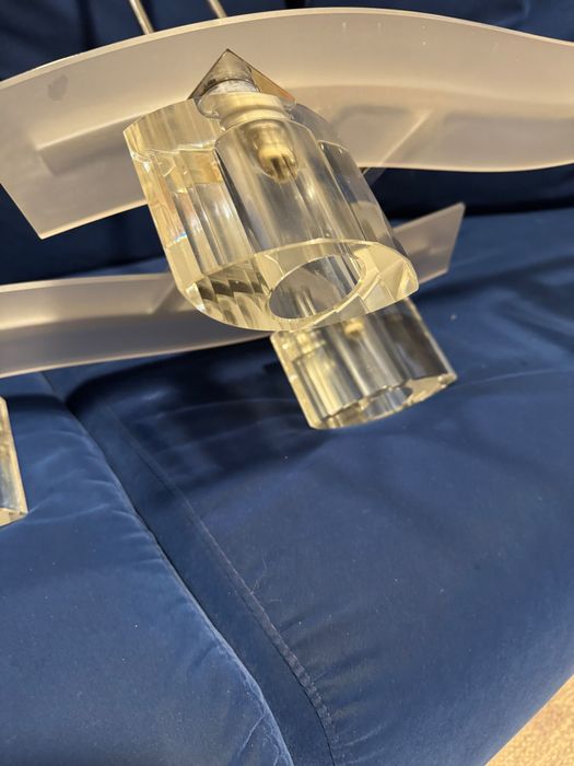 Candeeiro teto em vidro