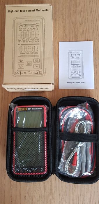 ANENG 681 Profesjonalny automatyczny Multimetr z zasil. akumulatorowym