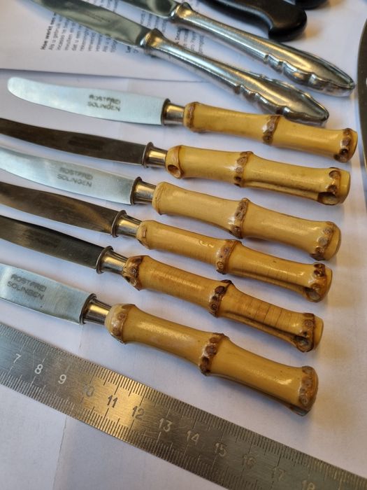 Ножи Solingen Германия. Бамбук.