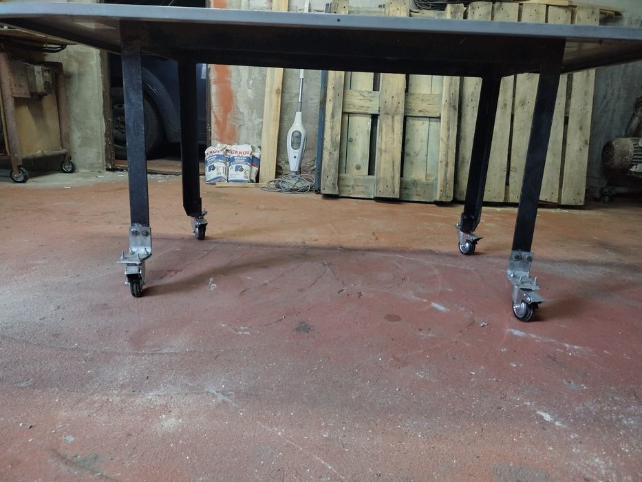 Stół warsztatowy roboczy na kółkach 79x166