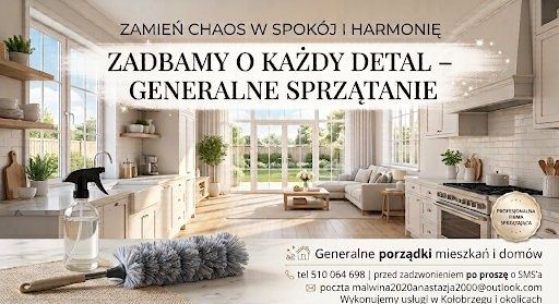 Usługi porządkowe generalne sprzątanie