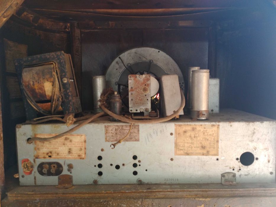 Rádio Grunow Teledial de 1937 – Restauro