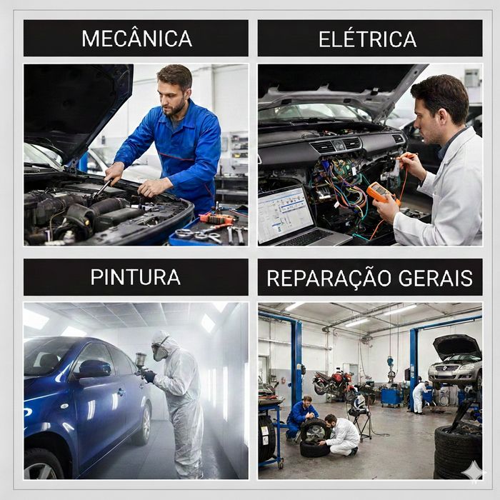 Mecânica completa, Serviço Bate-Chapa e Pintura Automóvel