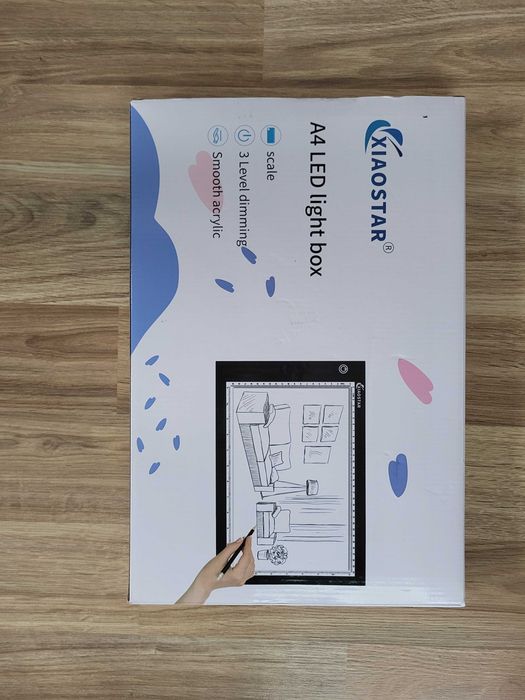 XIAOSTAR Tablet świetlny A4 do rysowania