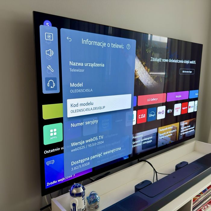 Telewizor LG OLED 65” z AMBILIGHT od Govee GWARANCJA