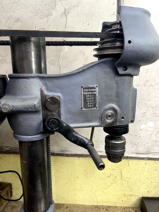 Старинный колекционный сверлильный станок сверлилка свердлильний нс-12