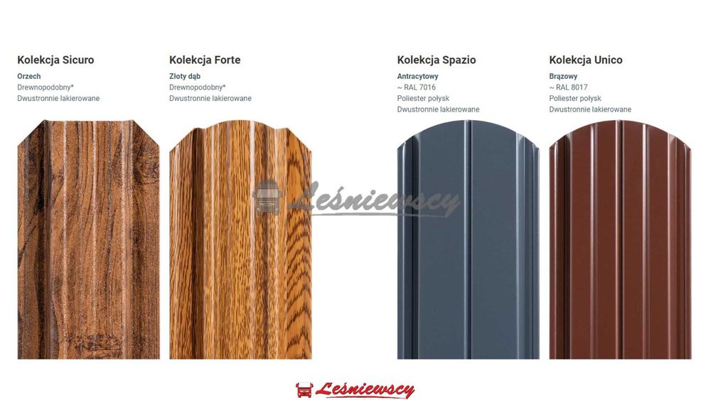 Tanie ogrodzenia sztachety metalowe panele ogrodzeniowe Jarocin