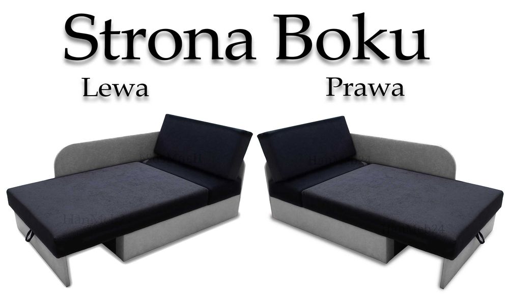 Rozkładane łóżko dziecięce ,,Kubuś" Sofa Amerykanka Materac 10cm