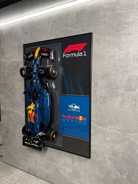 Металева Рамка для LEGO Technic F1 Oracle Red Bull Racing RB20 (42206)