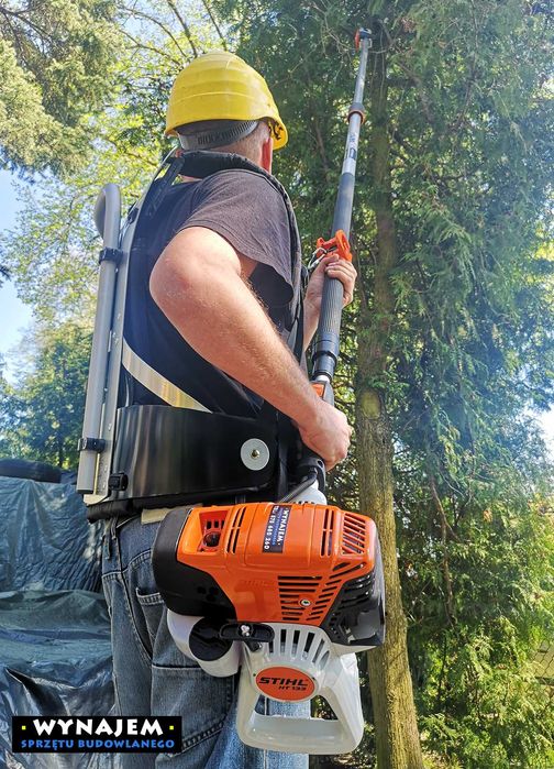 Dmuchawa do liści, elektryczna spalinowa Stihl Stiga Husqvarna Wynajem
