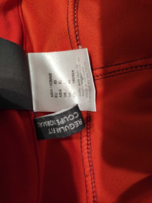 Męskie spodnie trekkingowe softshellowe Jack Wolfskin Stormlock r. 50