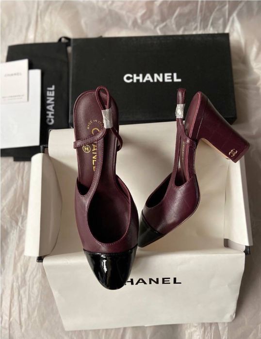 Туфлі слінгбеки chanel різні