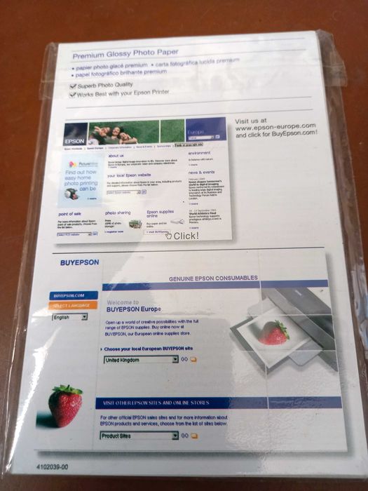 Papel fotográfico Epson