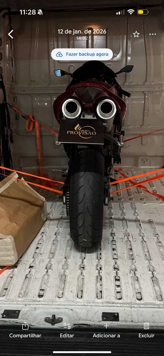 Transporte de mota com recolha e entrega