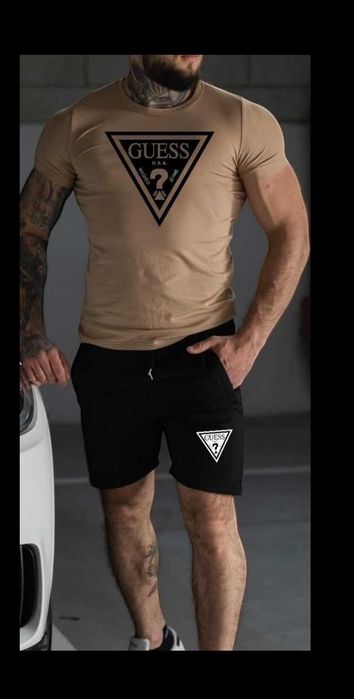 L.XL-Męski komplet ze spodenkami.!WYPRZEDAŻ!