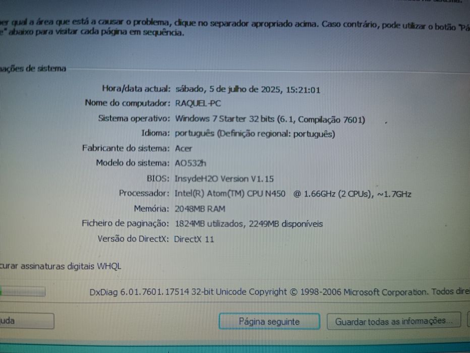 Acer Aspire ONE 532h