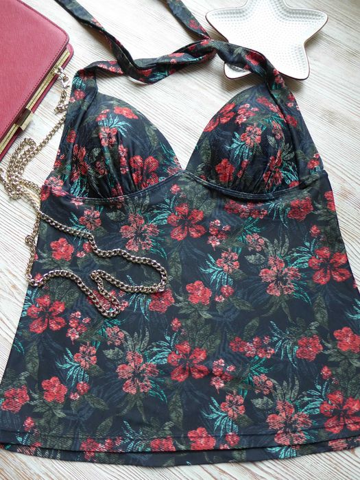 Koszulka plażowa kostium pływacki - góra bikini lub bluzeczka 36 / 38