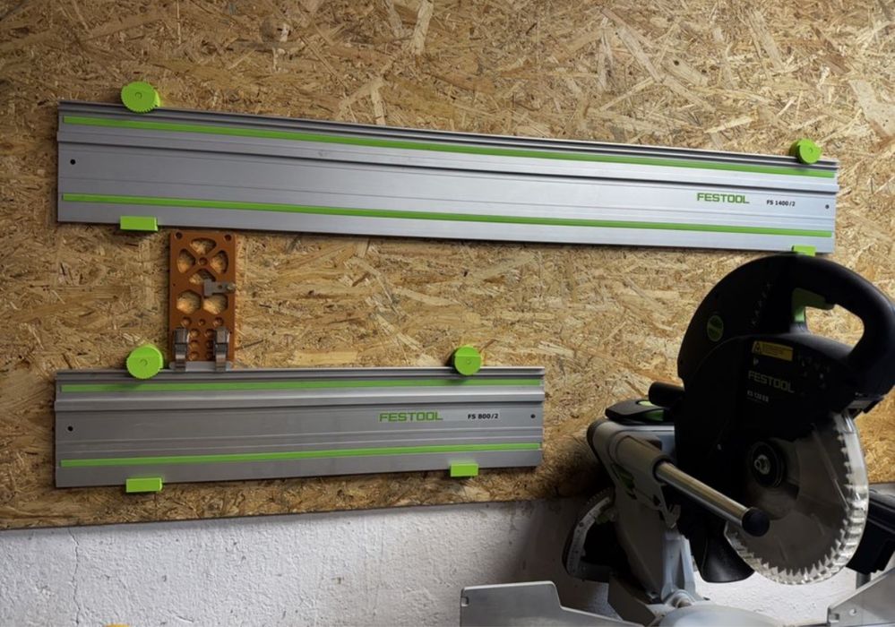 Uchwyt do  szyny festool x2