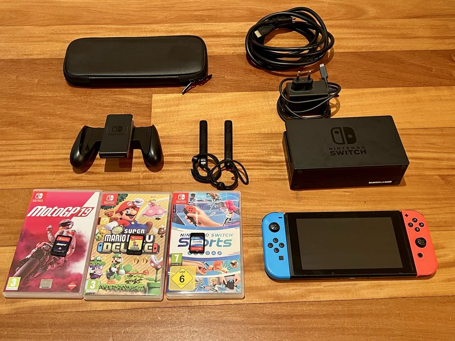 Nintendo switch + 3 jogos