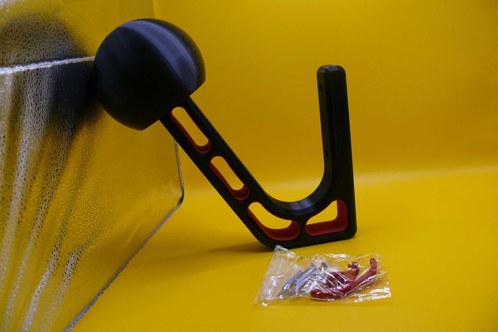 Suporte de Capacete/Chaves/Casaco de Parede