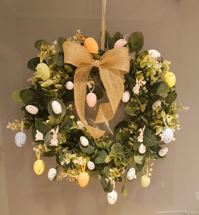 Wianek na drzwi, wianek dekoracyjny, wielkanocny