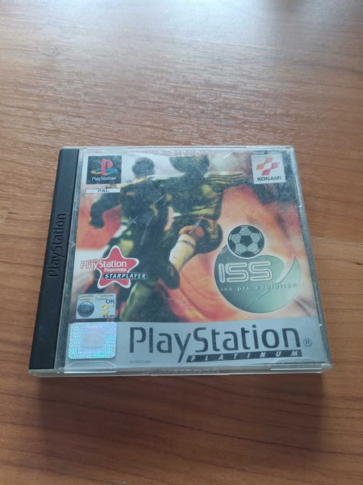 ISS Pro Evolution – PS1 PlayStation 1 – Platinum – 1999