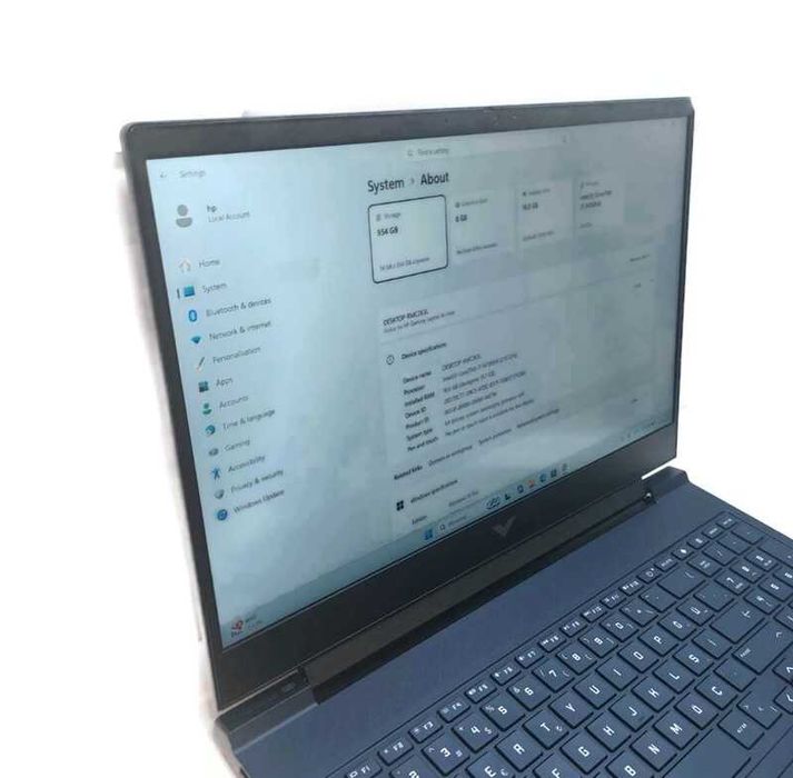 Laptop HP Victus 16-r1041nt i7 16gb 1tb SSD RTX4060