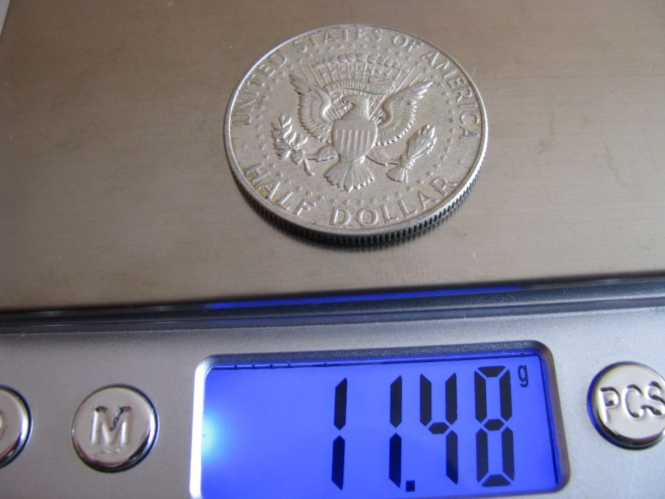USA 50 cent, Half Dollar Kennedy 1968 Srebro