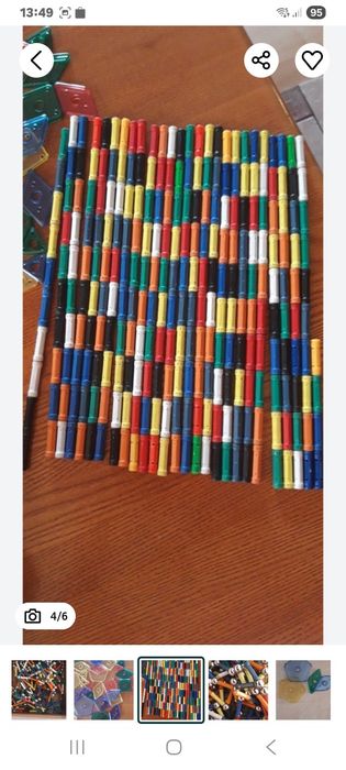 Klocki magnetyczne 3 kilogramy