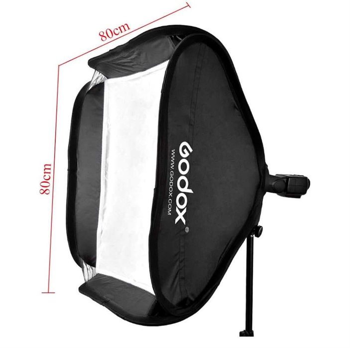 Softbox Godox 80x80 cm com Bolsa Original