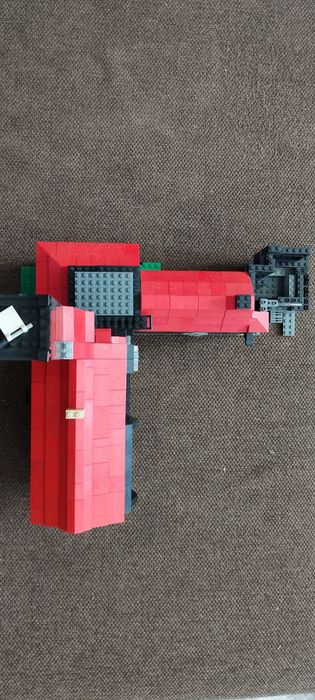 LEGO zamek. Projekt własny. Duży.