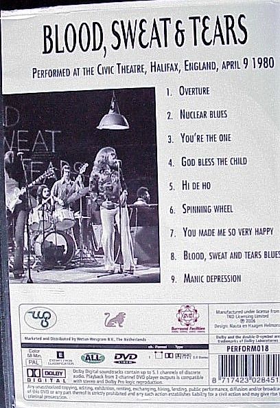 (未使用･未開封品)Live: Civic Theater Halifax 1980 [DVD] Live: Civic Theater Halifax 1980 [DVD]